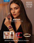 Smartwatch GTIDE Romance Dorado — Elegancia Femenina con Tecnología
